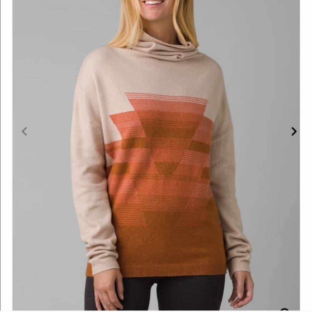 Prana Frosted Pine Sweater NWT Sz S NWT